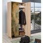 Vaatekaappi Kalune Design Wardrobe 863 (I), 90 cm, tammen värinen/tummanvihreä hinta ja tiedot | Kaapit | hobbyhall.fi