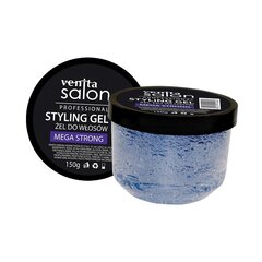 Vahvistava hiusgeeli keratiinilla ja pantenolilla Venita Salon Professional Styling Gel Mega Strong, 150 g hinta ja tiedot | Kampaamotuotteet | hobbyhall.fi