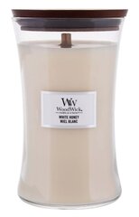 WoodWick Tuoksukynttilä White Honey 650g hinta ja tiedot | WoodWick Sisustus | hobbyhall.fi