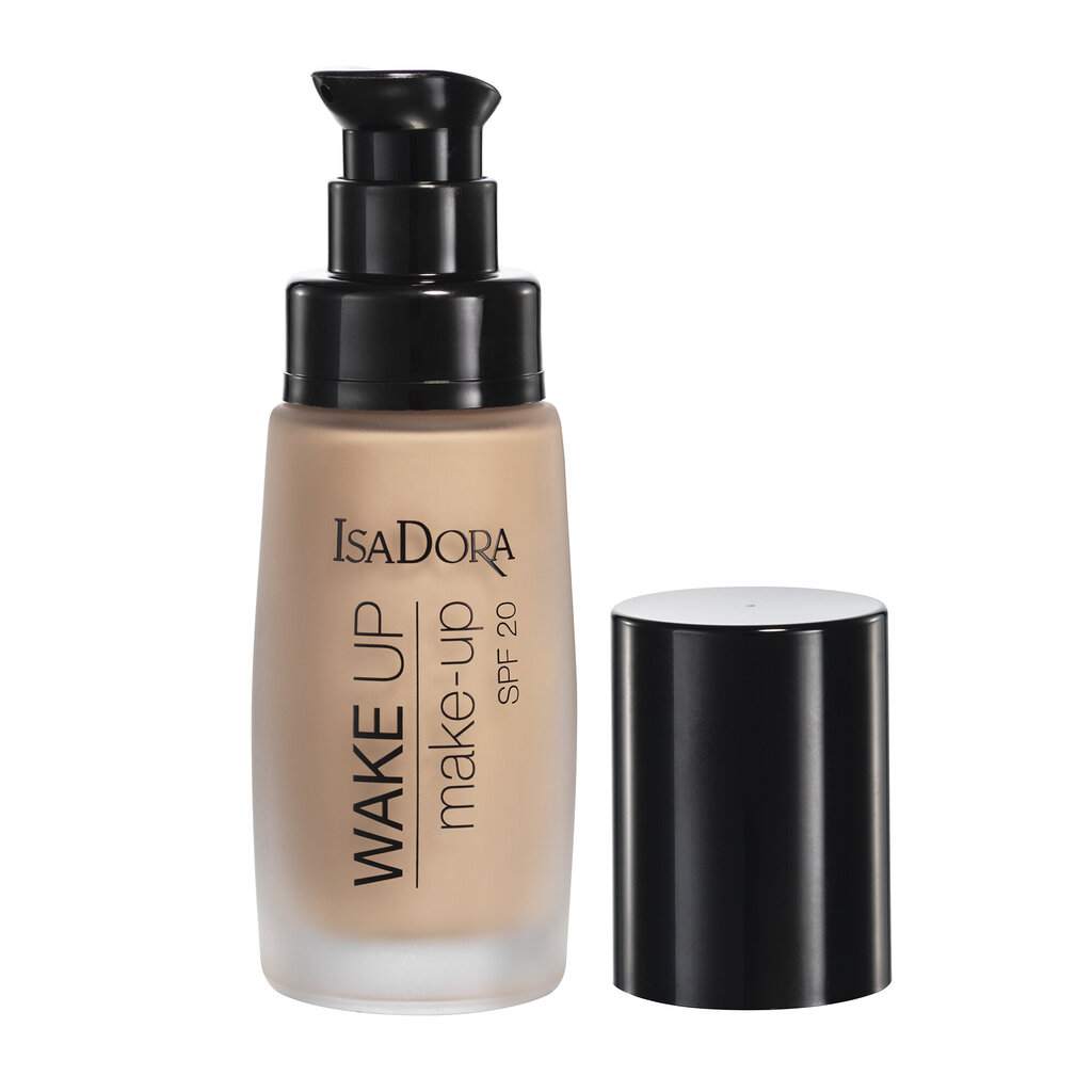 Meikkivoide IsaDora Wake Up Make-Up SPF20 30 ml, 04 Warm Beige hinta ja tiedot | Meikkivoiteet ja puuterit | hobbyhall.fi