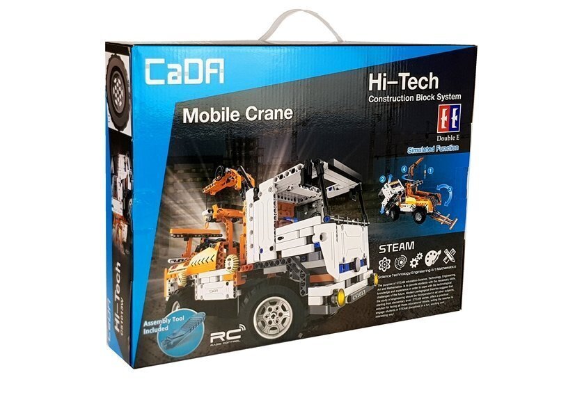 Kauko-ohjattava nosturi "Mobile Crane", 838 osaa. hinta ja tiedot | LEGOT ja rakennuslelut | hobbyhall.fi