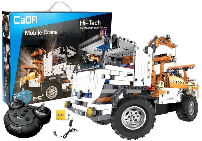 Kauko-ohjattava nosturi "Mobile Crane", 838 osaa. hinta ja tiedot | LEGOT ja rakennuslelut | hobbyhall.fi