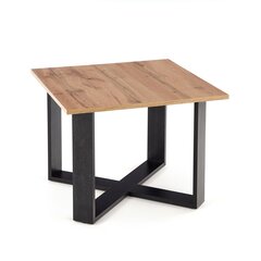 Sohvapöytä Halmar Cross, ruskea/musta hinta ja tiedot | Sohvapöydät | hobbyhall.fi