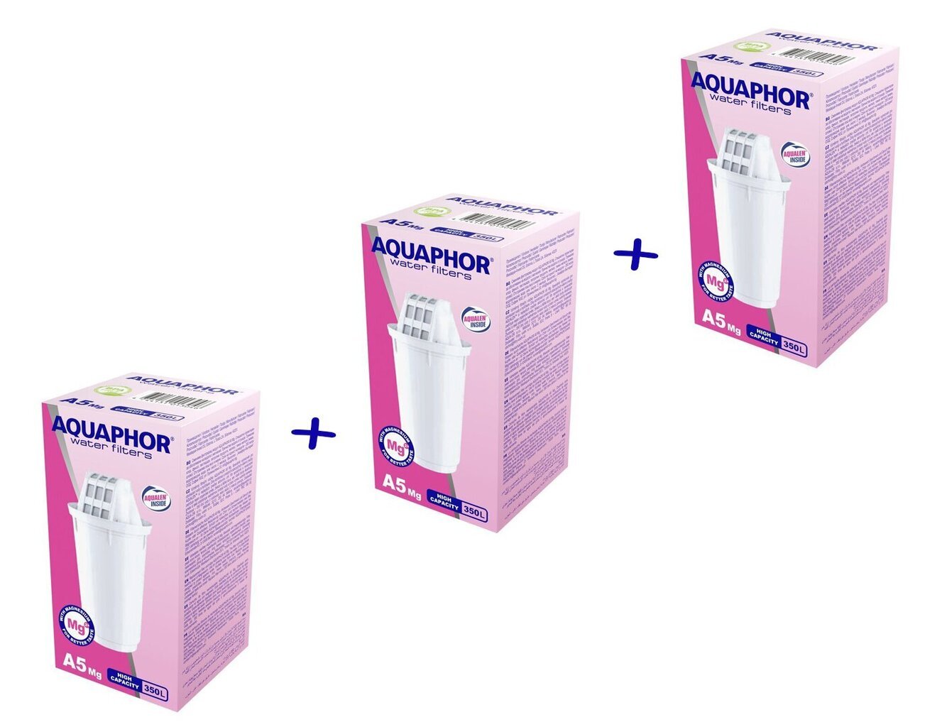 Aquaphor A5 MG 350 vedensuodatin hinta ja tiedot | Veden suodatinkannut ja suodattimet | hobbyhall.fi