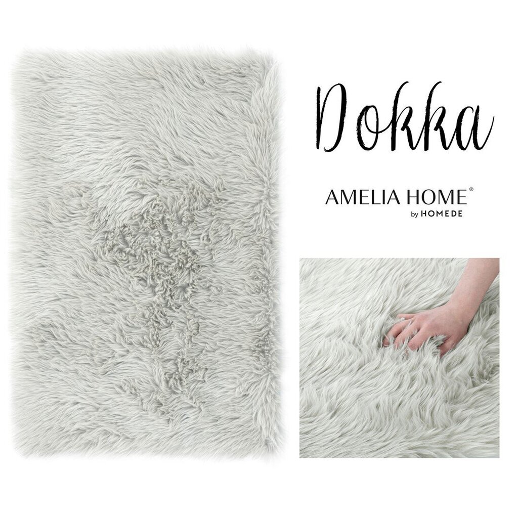 AmeliaHome Dokka -matto, 50 x 150 cm, beige hinta ja tiedot | Isot matot | hobbyhall.fi