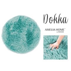 AmeliaHome Dokka -matto, pyöreä, 90 x 90 cm, tummanharmaa hinta ja tiedot | Isot matot | hobbyhall.fi