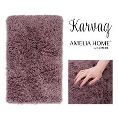 AmeliaHome Karvag -matto, 140 x 200 cm, musta hinta ja tiedot | Isot matot | hobbyhall.fi