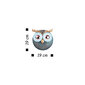 Metallinen seinäkoriste Owl 3 Copper, 19x19 cm hinta ja tiedot | Sisustustuotteet | hobbyhall.fi