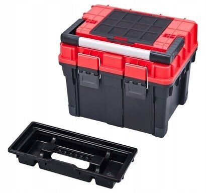 Toolbox Patrol HD Compact 2 (45x35x35cm), muovilukolla hinta ja tiedot | Työkalupakit ja muu työkalujen säilytys | hobbyhall.fi