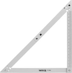 Kulmaviivain taitettava alumiini 600x840x600 mm Yato (YT-70850) hinta ja tiedot | Käsityökalut | hobbyhall.fi