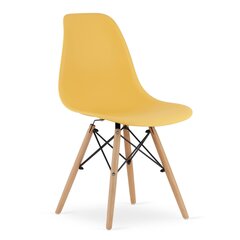 OSA tuoli, keltainen hinta ja tiedot | Ruokapöydän tuolit | hobbyhall.fi
