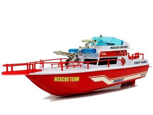 Akkukäyttöinen pelastusvene, punainen, 6+ vuotta hinta ja tiedot | Poikien lelut | hobbyhall.fi