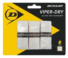 Dunlop mailan grippi VIPERDRY 3kpl. hinta ja tiedot | Tennisvälineet | hobbyhall.fi