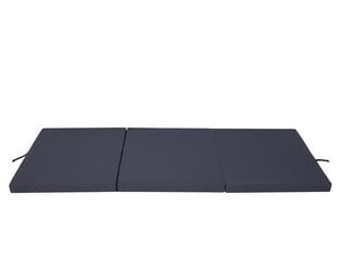 Taitettava patja Hobbygarden Alex XL, 80x195 cm, tummansininen hinta ja tiedot | Patjat | hobbyhall.fi