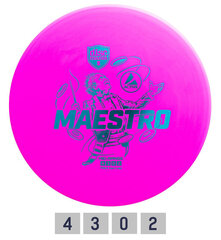 Frisbeegolf DISCMANIA Midrange Driver MAESTRO 4/3/0/2 hinta ja tiedot | Frisbeegolf | hobbyhall.fi
