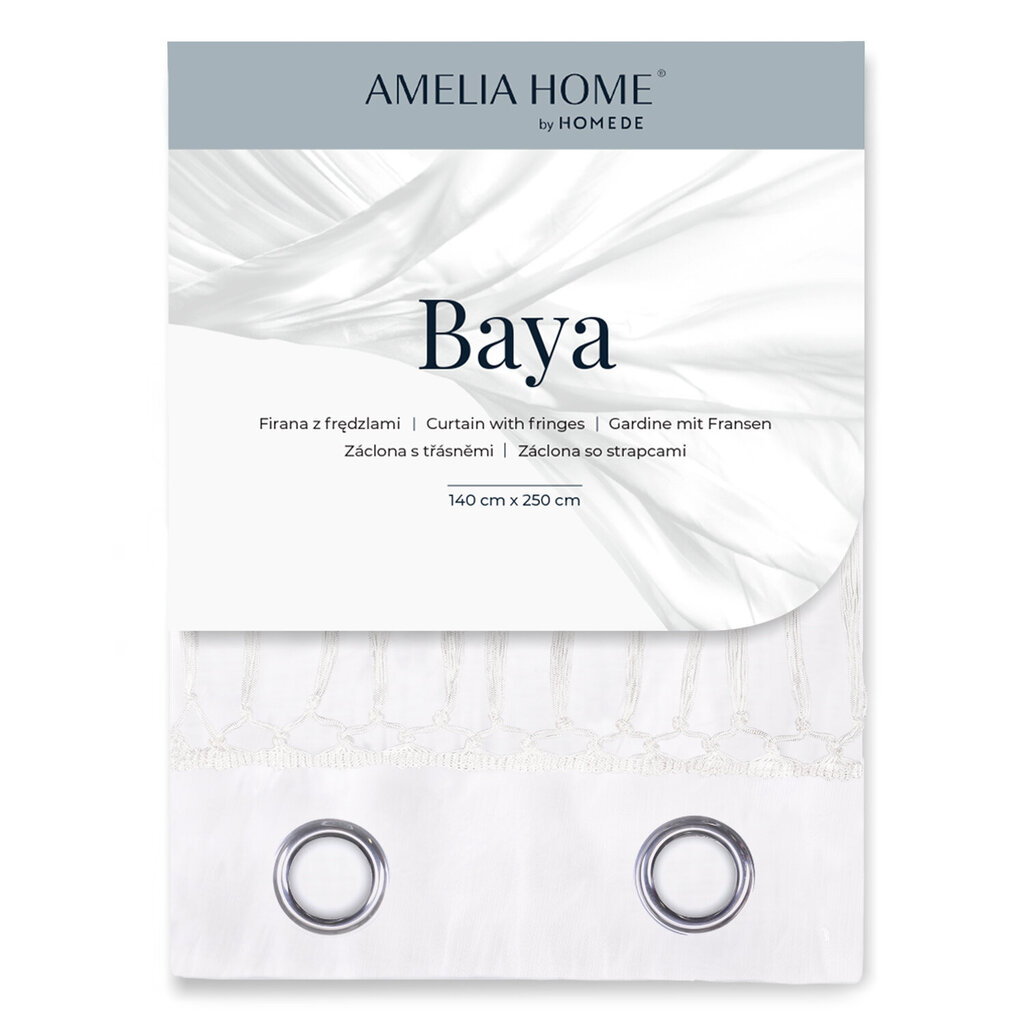 AmeliaHome verho Baya hinta ja tiedot | Verhot | hobbyhall.fi