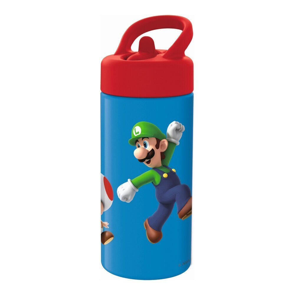 Vesipullo Super Mario Red Blue (410 ml) hinta ja tiedot | Juomapullot | hobbyhall.fi