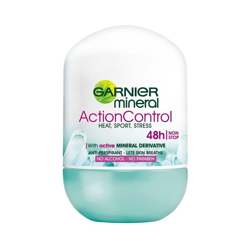 Roll-on deodorantti Garnier Mineral ActionControl 48H, 50 ml hinta ja tiedot | Deodorantit | hobbyhall.fi