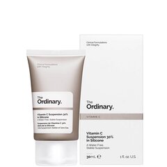 The Ordinary C-vitamiinia sisältävä kasvovoide The Ordinary Vitamin C Suspension 30% in Silicone, 30 ml hinta ja tiedot | Kasvovoiteet | hobbyhall.fi