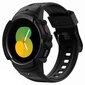 Spigen RUGGED ARMOR "PRO" GALAXY Watch 4/5 (44MM) MUSTA hinta ja tiedot | Älykellojen ja aktiivisuusrannekkeiden lisätarvikkeet | hobbyhall.fi