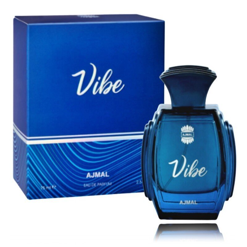 Tuoksu Ajmal Vibe Him EDP miehille 75 ml hinta ja tiedot | Miesten hajuvedet | hobbyhall.fi