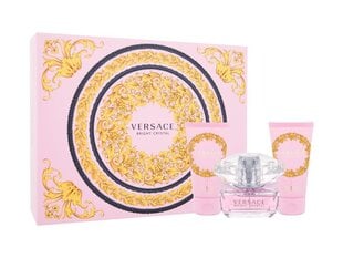 Versace Bright: Crystal EDT suihke 50 ml + vartalovoide 50 ml + suihkugeeli 50 ml. hinta ja tiedot | Naisten hajuvedet | hobbyhall.fi