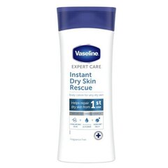 Vartalovoide Vaseline Instant Rescue Dry Skin Body Lotion, 400 ml hinta ja tiedot | Vartalovoiteet ja -emulsiot | hobbyhall.fi