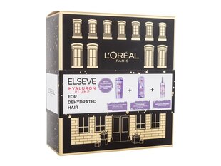 Lahjasetti L'Oréal Paris Hyaluron Plump: shampoo 250 ml + hoitoaine 200 ml + seerumi 150 ml hinta ja tiedot | Shampoot | hobbyhall.fi