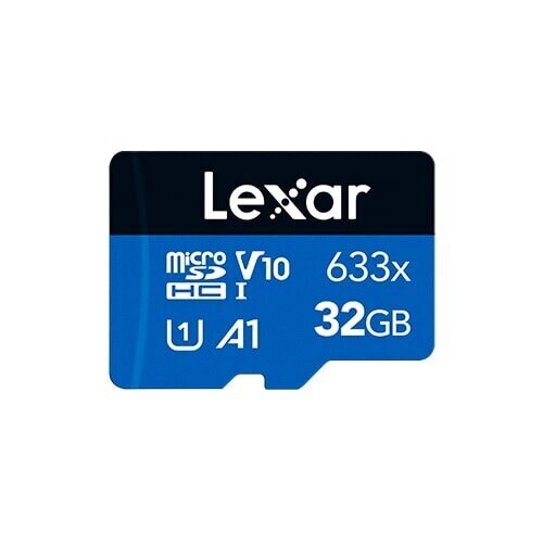 Lexar LMS0633032G-BNNNG MicroSDHC 32 GB (+ SD adapteri) hinta ja tiedot | Puhelimen muistikortit | hobbyhall.fi