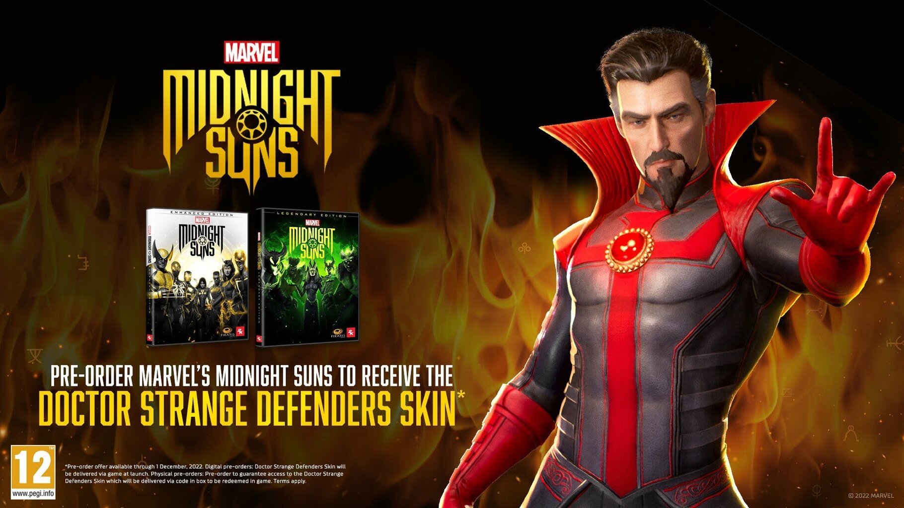 Marvel's Midnight Suns - Doctor Strange Defenders Skin DLC EU EN