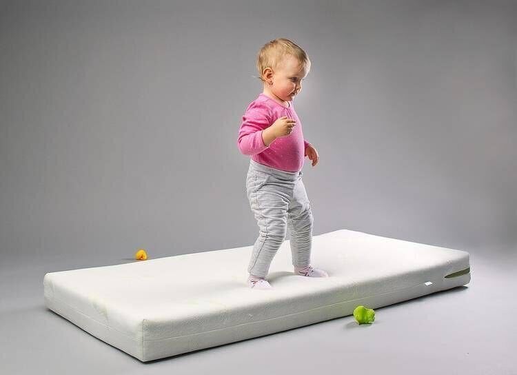 Sensillo vauvan patja, memory foam/kookos 120 x 60 cm hinta ja tiedot | Patjat | hobbyhall.fi