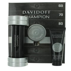 Setti Davidoff Champion: EDT miehille 90 ml + suihkugeeli 75 ml hinta ja tiedot | Davidoff Hajuvedet ja kosmetiikka | hobbyhall.fi