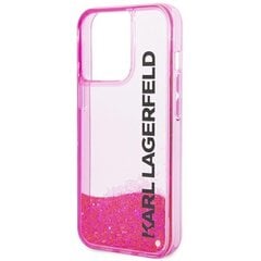 Karl Lagerfeld KLHCP14LLCKVF iPhone 14 Pro Liquid Elong Pink suojakuoret hinta ja tiedot | Puhelimen kuoret ja kotelot | hobbyhall.fi