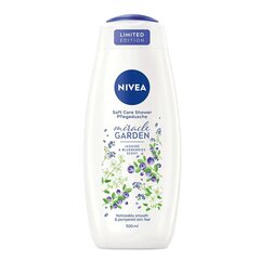 Nivea Miracle Garden Jasmine and Blueberries suihkugeeli, 500ml hinta ja tiedot | Suihkusaippuat ja suihkugeelit | hobbyhall.fi