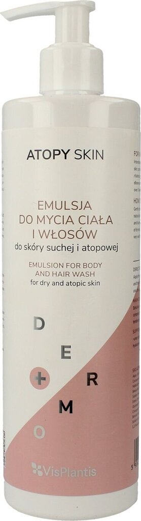 Hiusten ja vartalon puhdistusemulsio Elfa Pharm Atopy Skin 400 ml hinta ja tiedot | Suihkusaippuat ja suihkugeelit | hobbyhall.fi