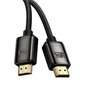 Baseus High Definition Series HDMI 2.1 -kaapeli, 8K 60Hz, 3D, HDR, 48Gbps, 1m (musta) hinta ja tiedot | Kaapelit ja adapterit | hobbyhall.fi