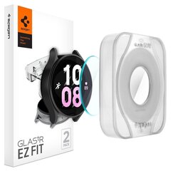 Panssarilasi Spigen GLAS.TR "EZ-FIT" 2-PACK GALAXY Watch 5 PRO (45 MM) hinta ja tiedot | Älykellojen ja aktiivisuusrannekkeiden lisätarvikkeet | hobbyhall.fi