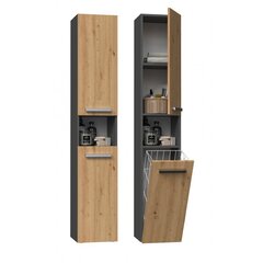 Kylpyhuonekaappi NEL III, ruskea hinta ja tiedot | Kylpyhuonekaapit | hobbyhall.fi