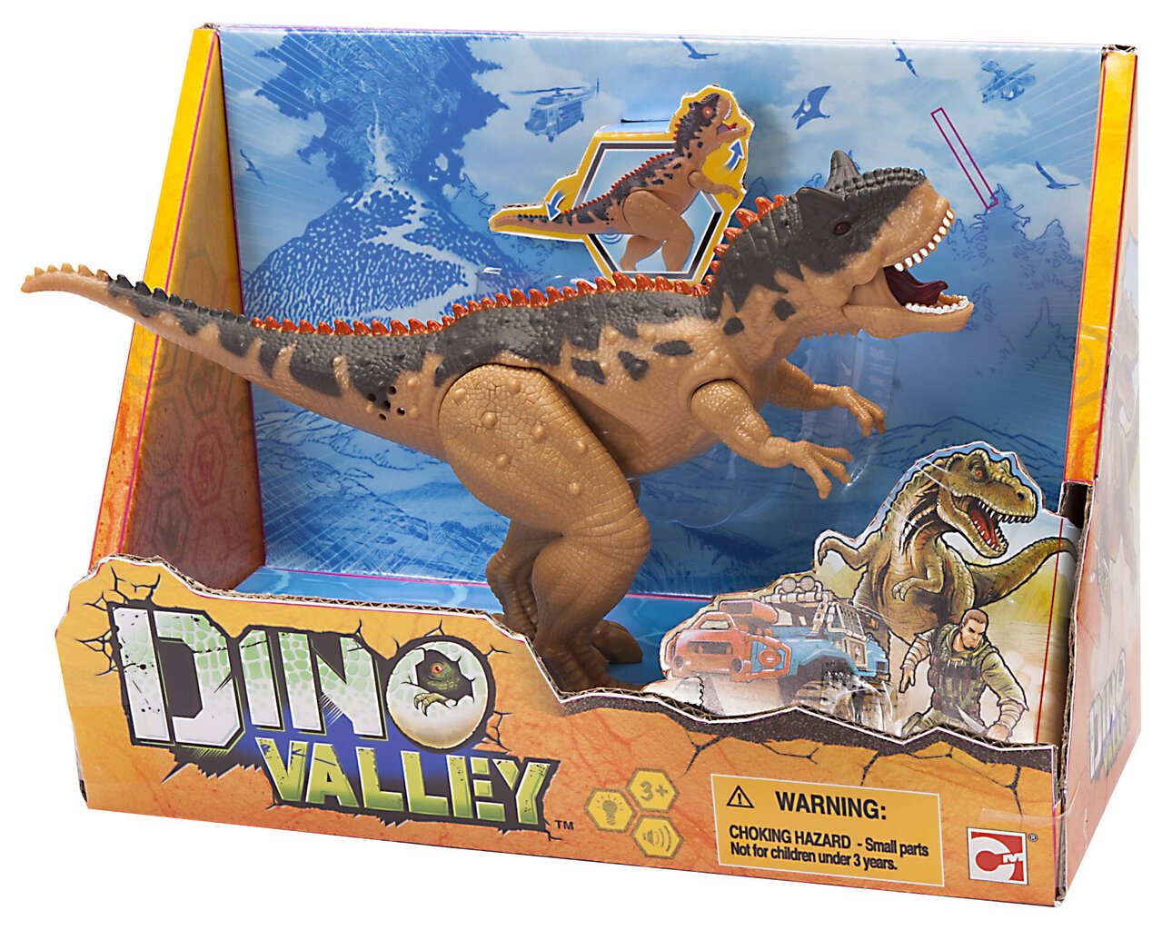 Dinosaurus valoilla ja äänillä Chap Mei Dino Valley, 542083/542141 hinta ja tiedot | Poikien lelut | hobbyhall.fi