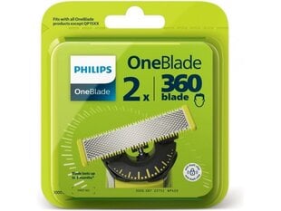 Philips OneBlade QP420/50 2 kpl hinta ja tiedot | Philips Kodinkoneiden lisätarvikkeet | hobbyhall.fi