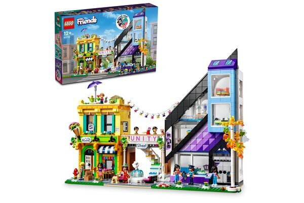 41732 LEGO® Friends Sisustus- ja kukkakauppa hinta ja tiedot | LEGOT ja rakennuslelut | hobbyhall.fi