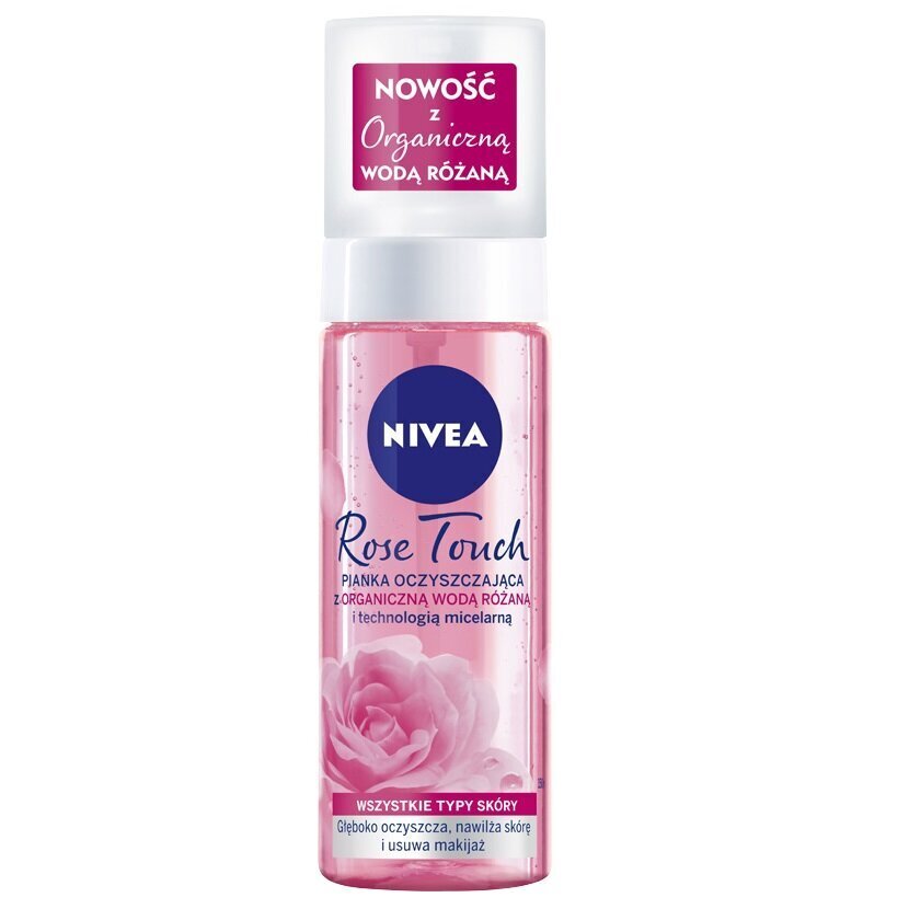 Nivea Rose Touch puhdistusvaahto, 150ml hinta ja tiedot | Kasvojen puhdistusaineet | hobbyhall.fi