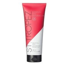 Itseruskettava voide St. Tropez Gradual Tan Watermelon Daily Firming Lotion, 200 ml hinta ja tiedot | Itseruskettavat voiteet | hobbyhall.fi