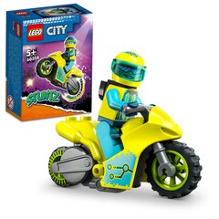 60358 LEGO® City Cyber ​​​​Stunt -moottoripyörä hinta ja tiedot | LEGOT ja rakennuslelut | hobbyhall.fi