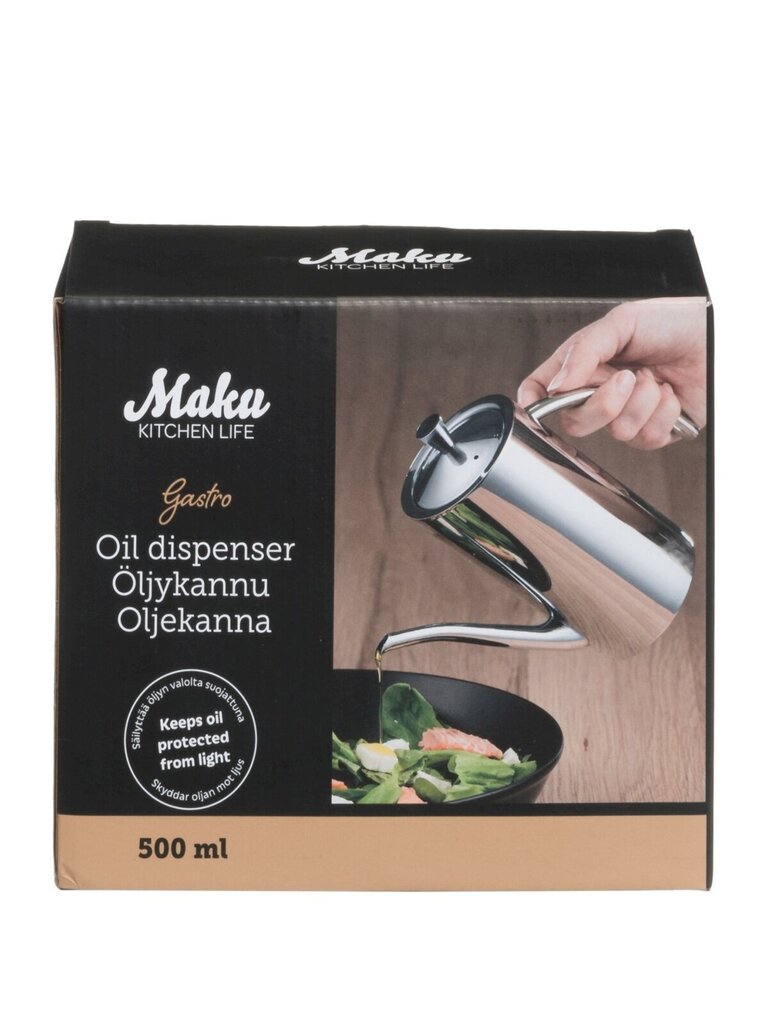 Maku Gastro öljykannu 0,5 L hinta ja tiedot | Keittiövälineet | hobbyhall.fi