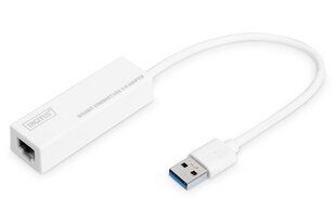 Digitus, Gigabit Ethernet - USB 3.0 hinta ja tiedot | Adapterit | hobbyhall.fi