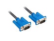 Cable VGA M/M 5M shielded ferrite, black hinta ja tiedot | Kaapelit ja adapterit | hobbyhall.fi