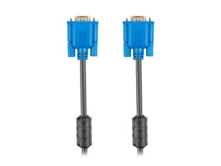 Cable VGA M/M 5M shielded ferrite, black hinta ja tiedot | Kaapelit ja adapterit | hobbyhall.fi