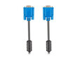 Cable VGA M/M 5M shielded ferrite, black hinta ja tiedot | Kaapelit ja adapterit | hobbyhall.fi