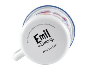 Muurla Emil emalimuki 2,5dl The Family, valkoinen hinta ja tiedot | Muurla Koti ja keittiö | hobbyhall.fi